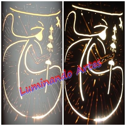 Luminárias Em Pvc - Osàlá (oxalá) Candomblé Ketu