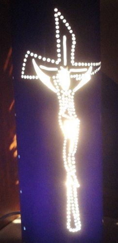Luminária Em Pvc - Artesanal