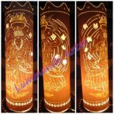 Luminárias em PVC - Iansã (Oyá)